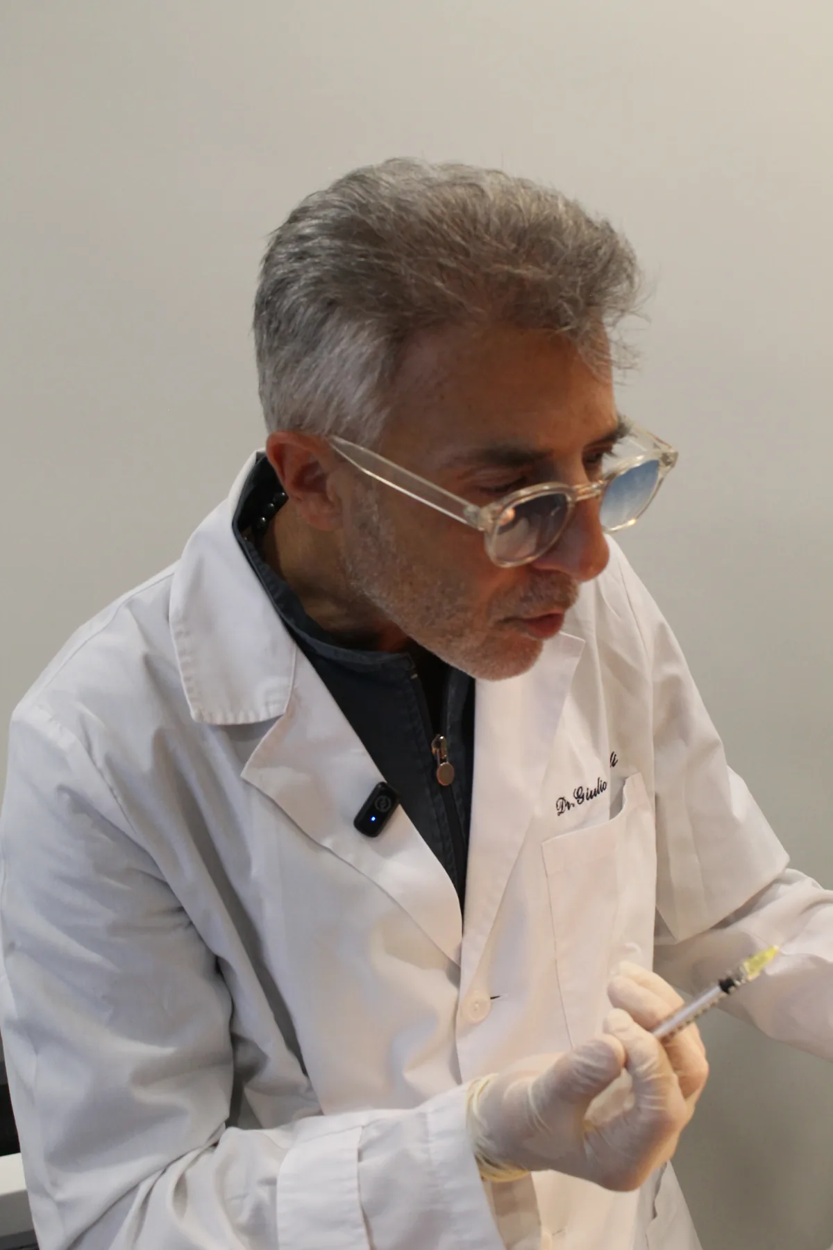 Dott. Giulio Consoli durante una sessione formativa ADF
